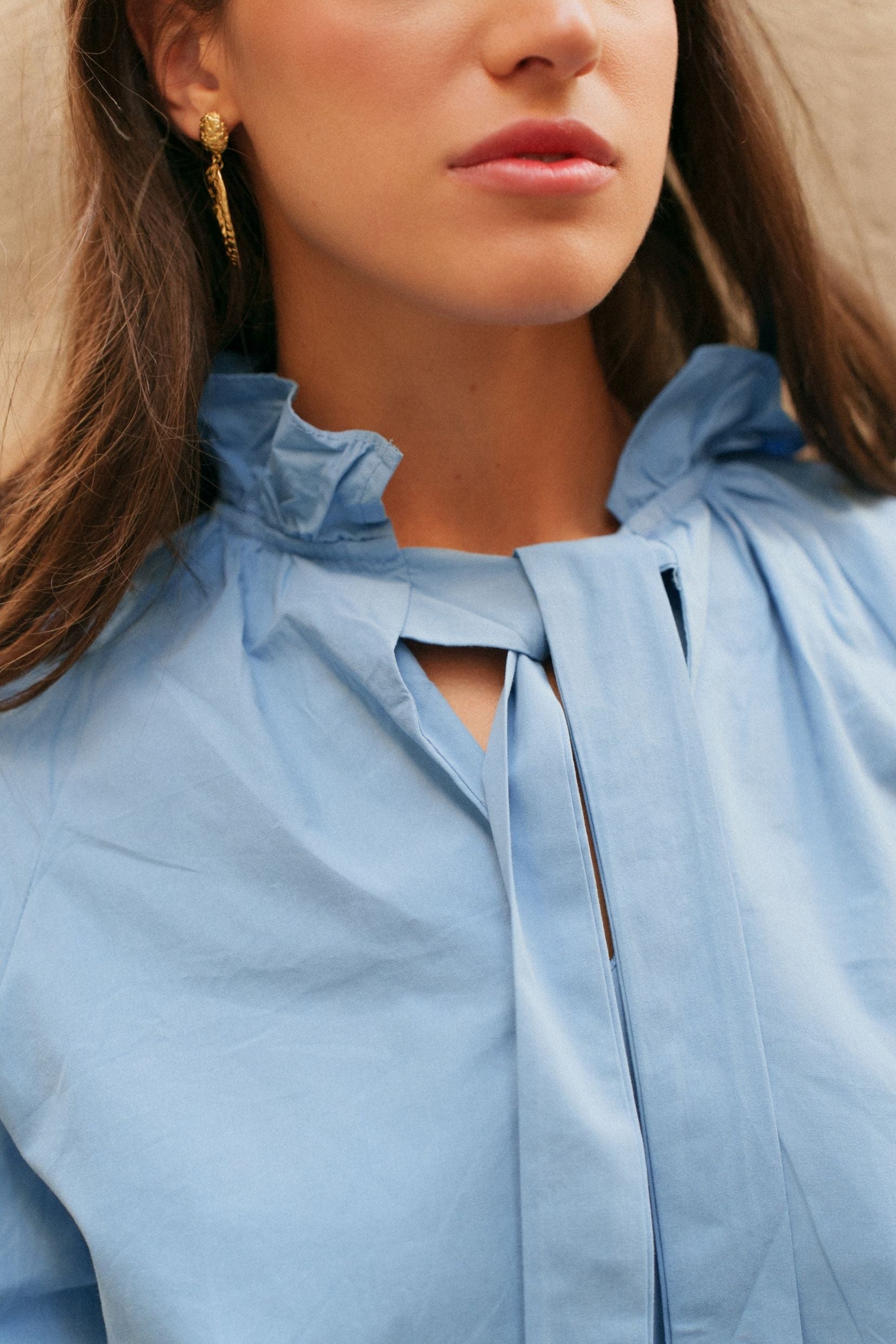 Chemise Amalya Bleu