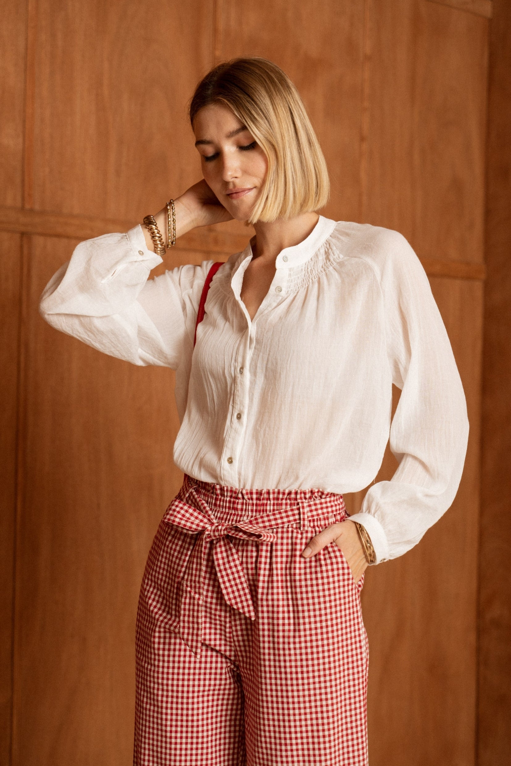 Chemise Justine Blanc