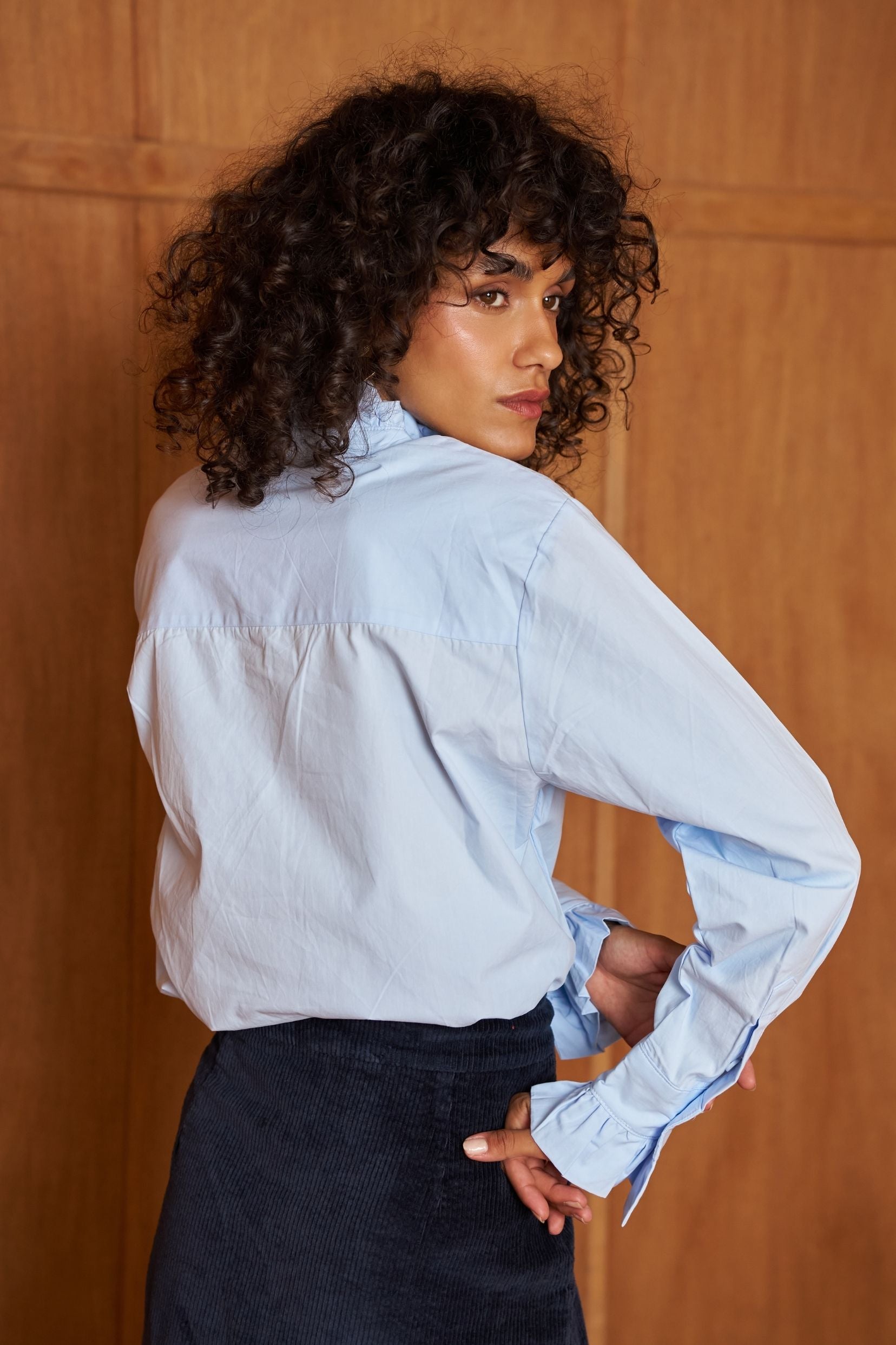Chemise Matilda Bleu