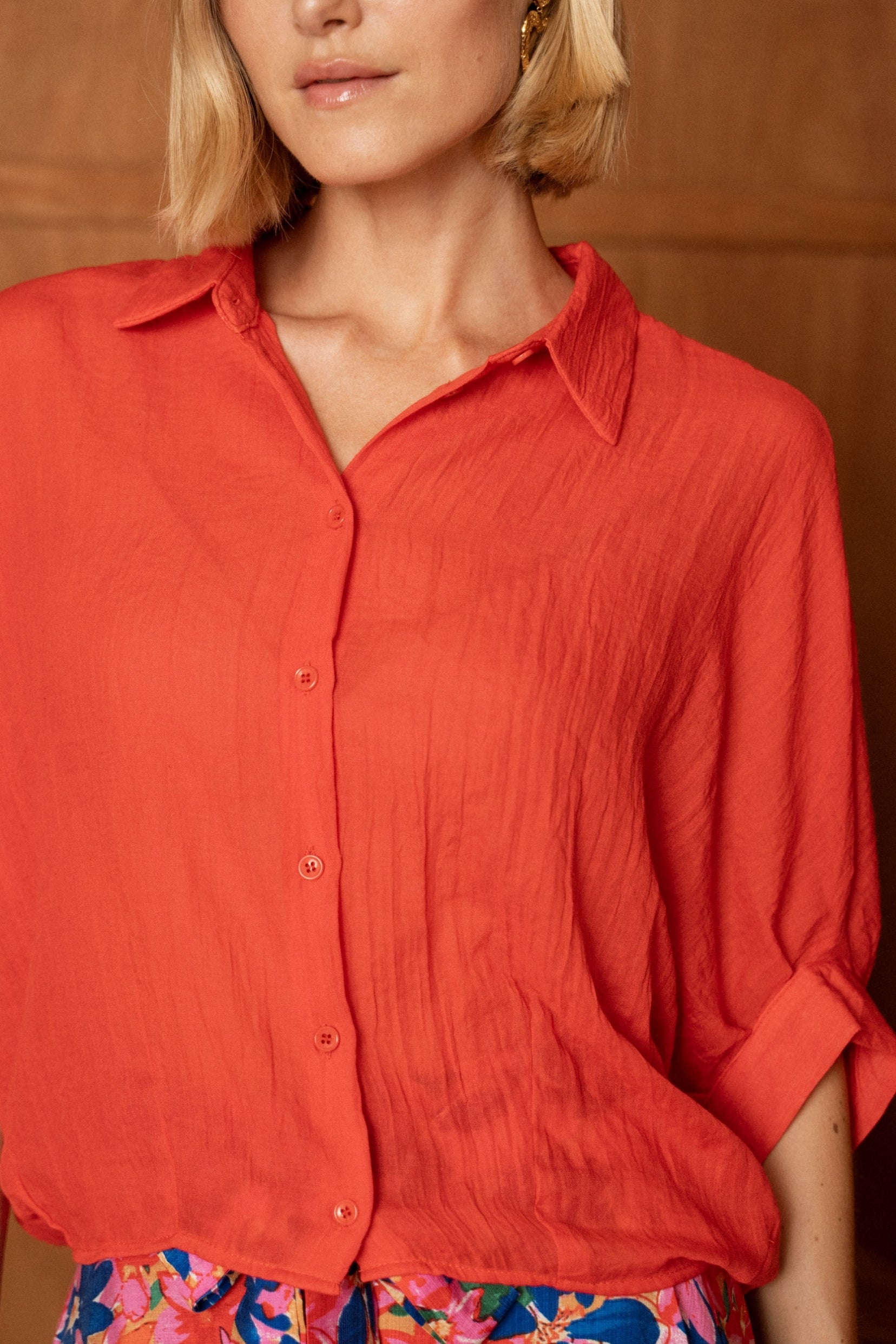 Chemise Zoé Corail