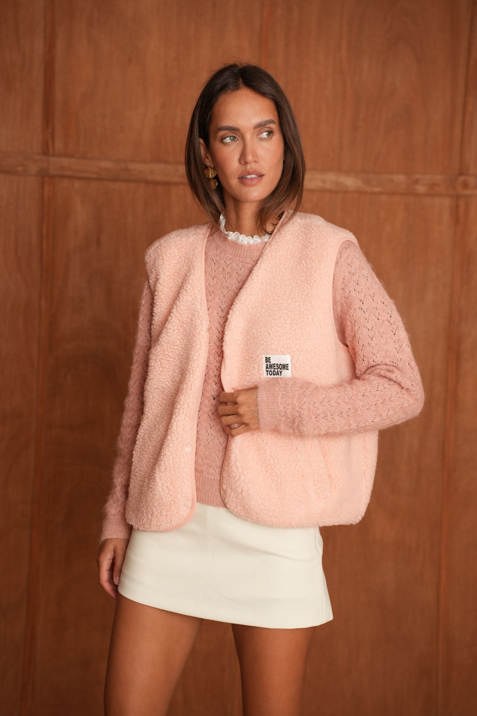 Gilet Isabella Rose