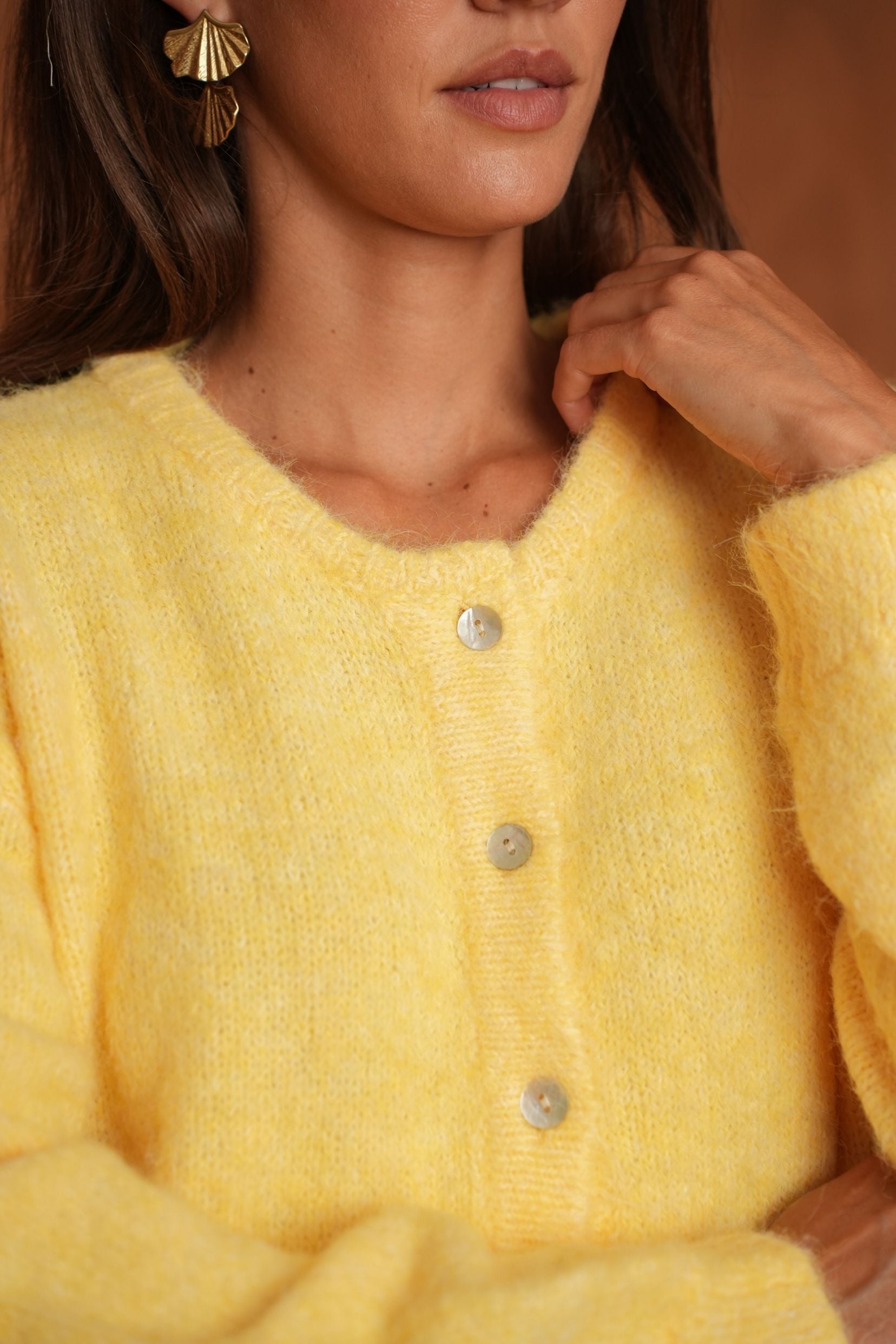 Gilet Ophélie Jaune