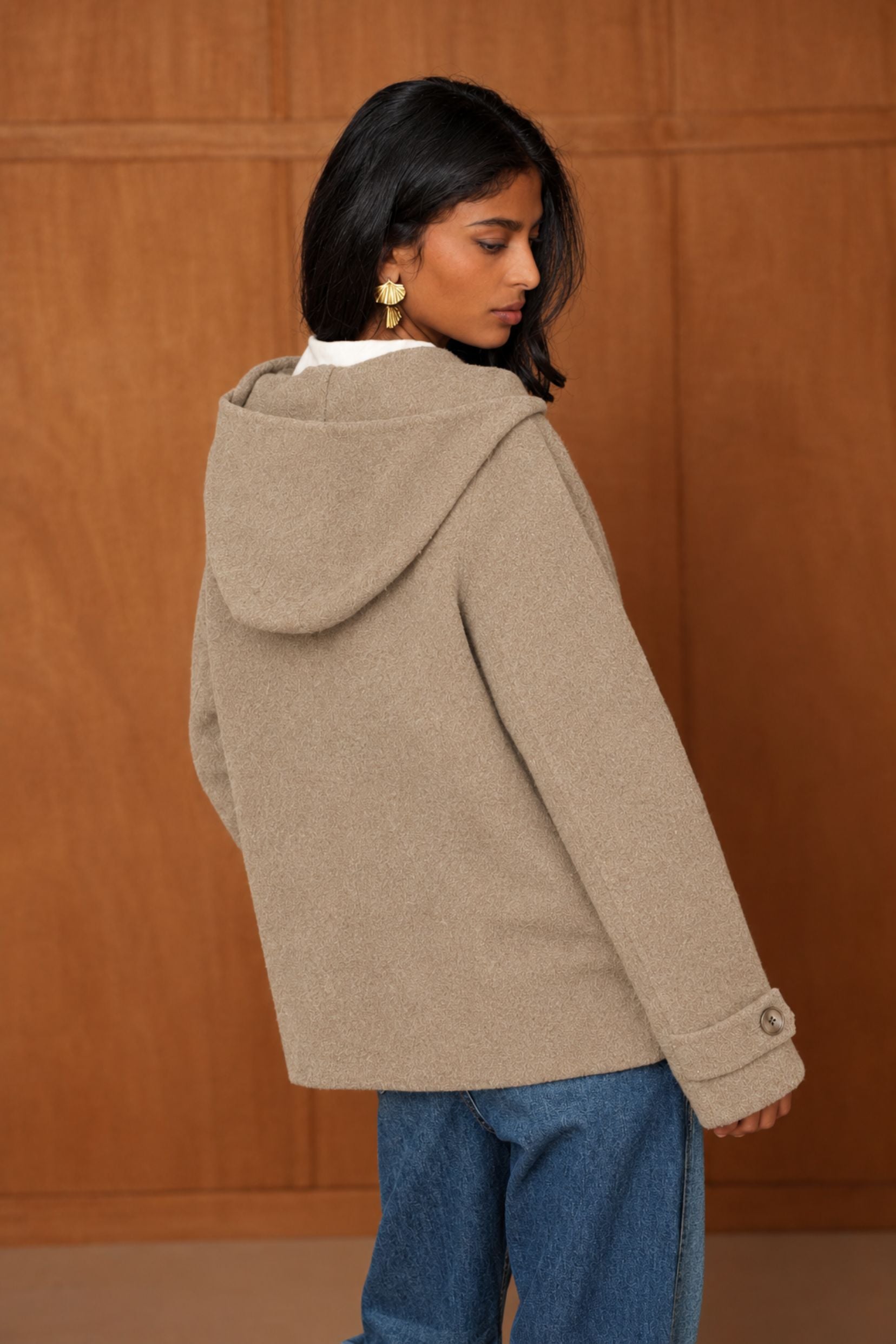 Manteau Sandro Beige