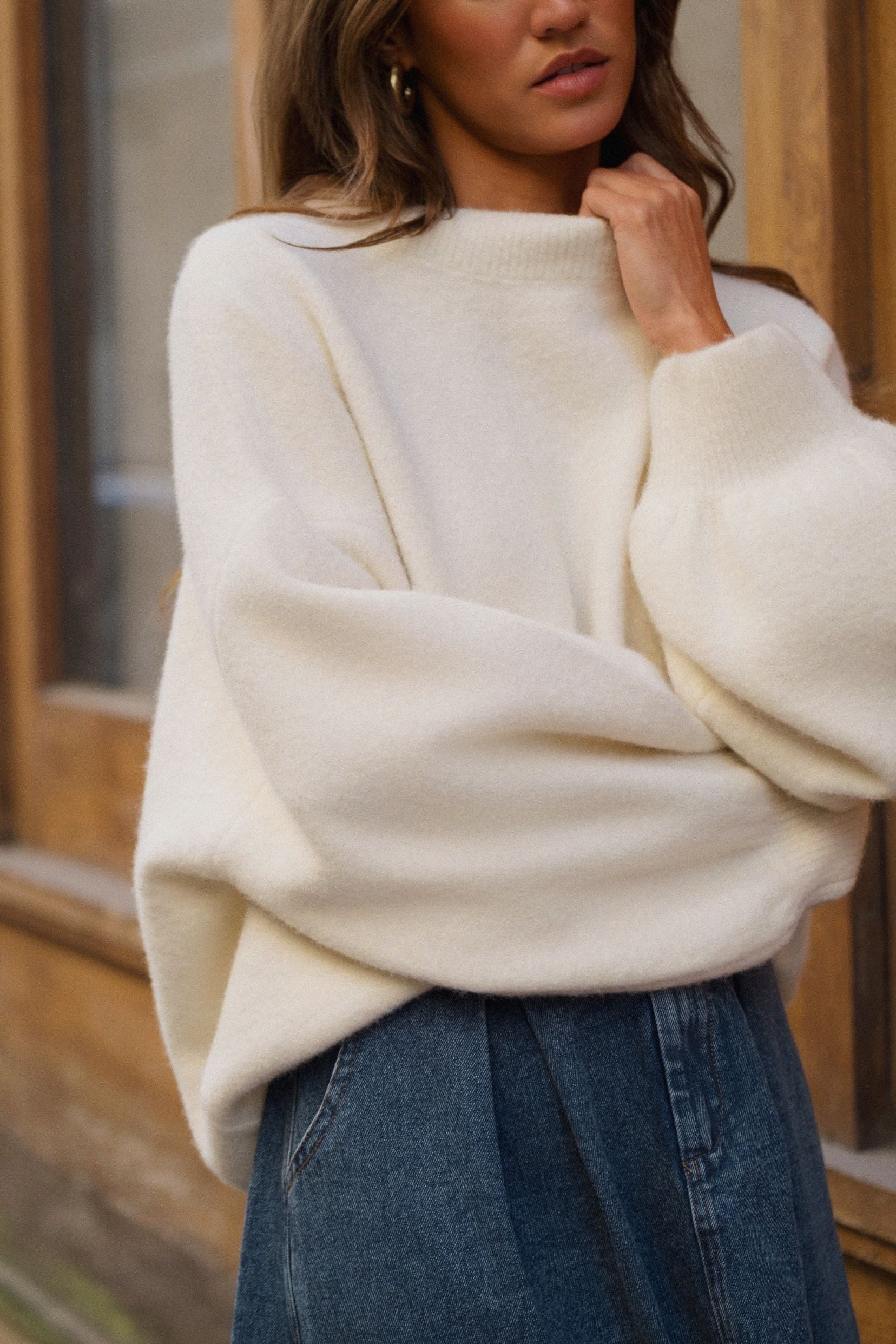 Pull Adelie Ecru