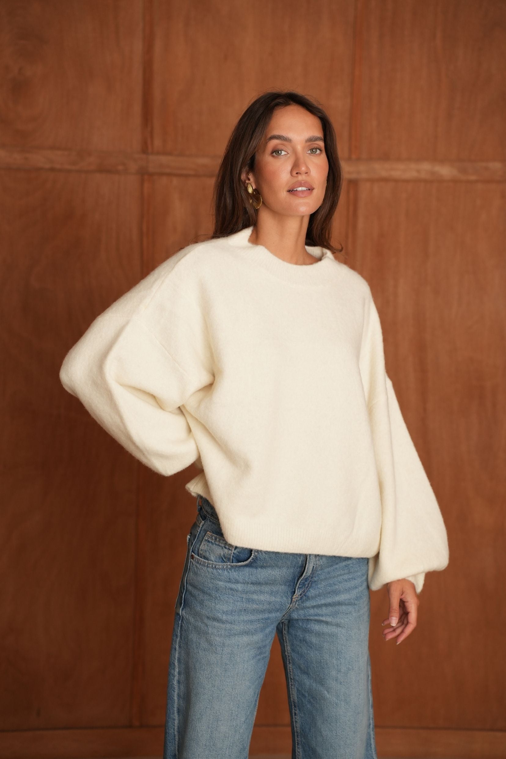 Pull Adelie Ecru