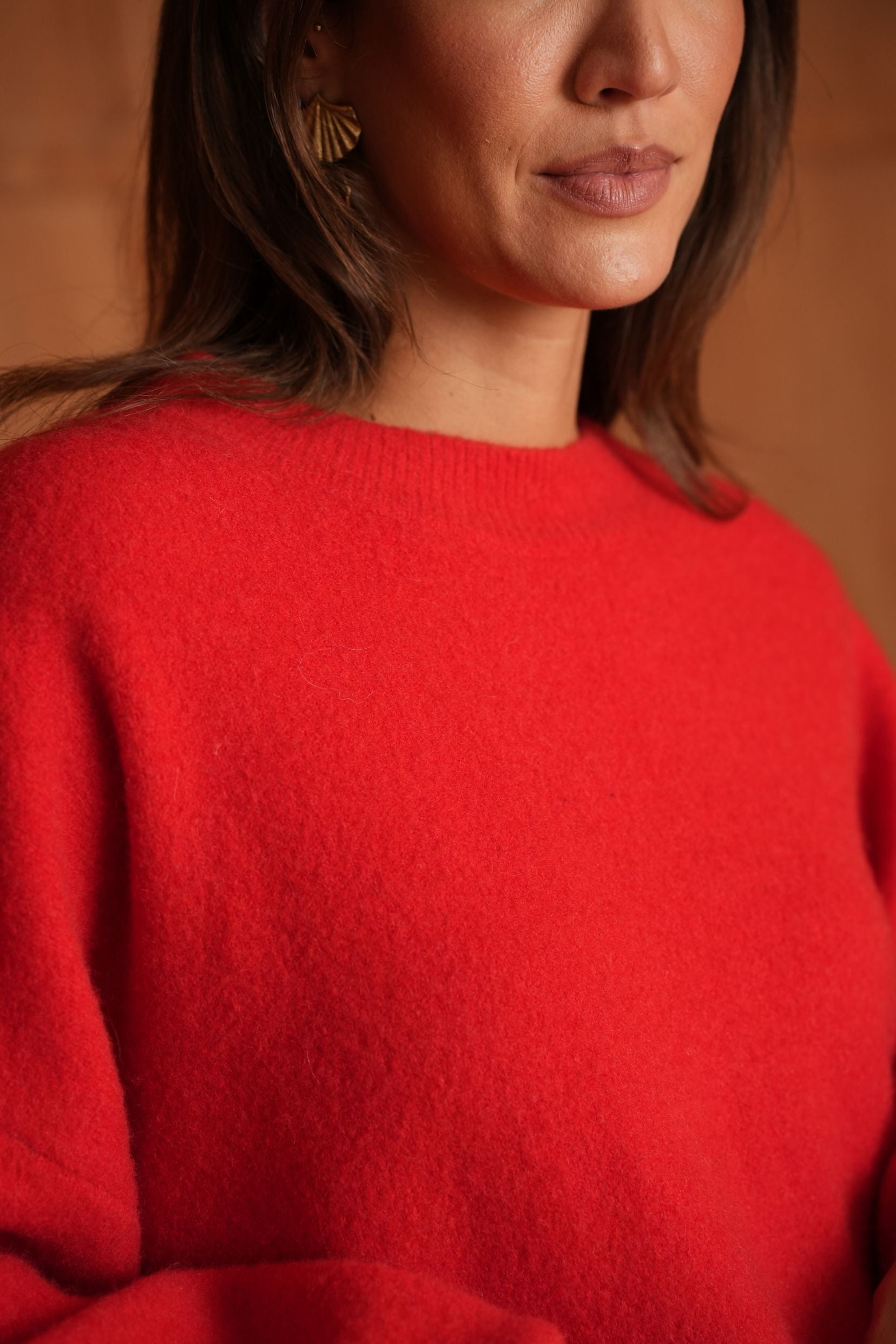 Pull Adelie Rouge