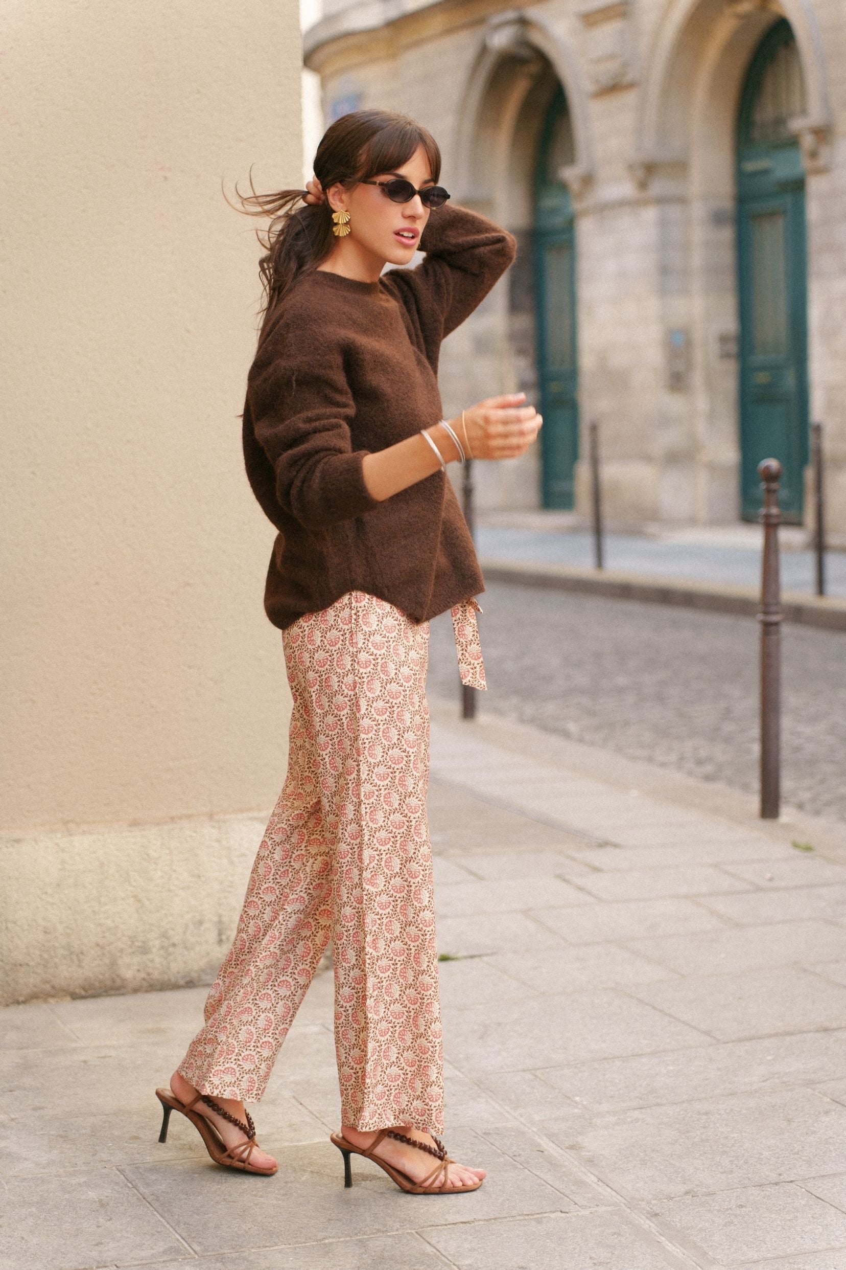 Pull Alexandre Marron