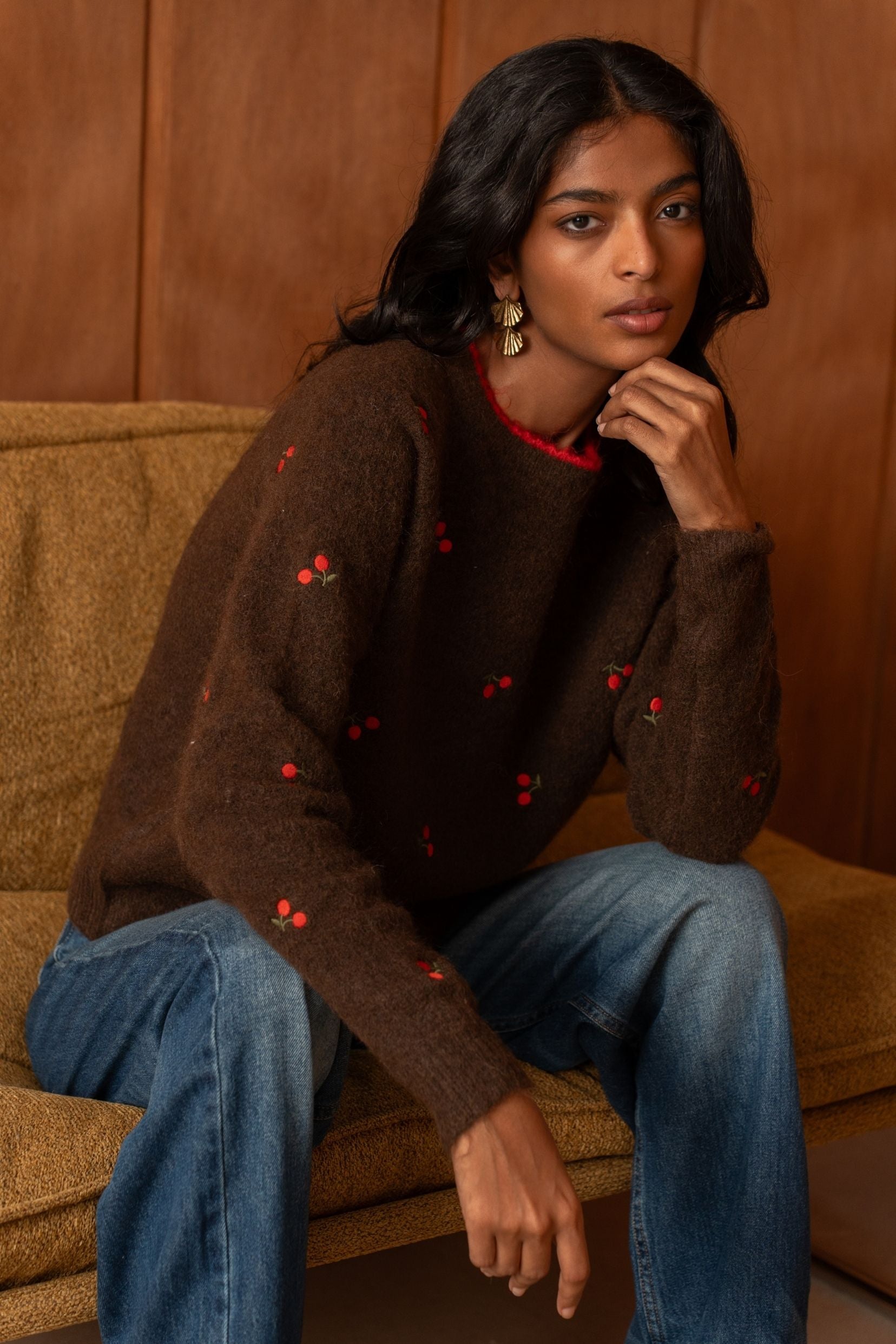 Pull Basile Marron