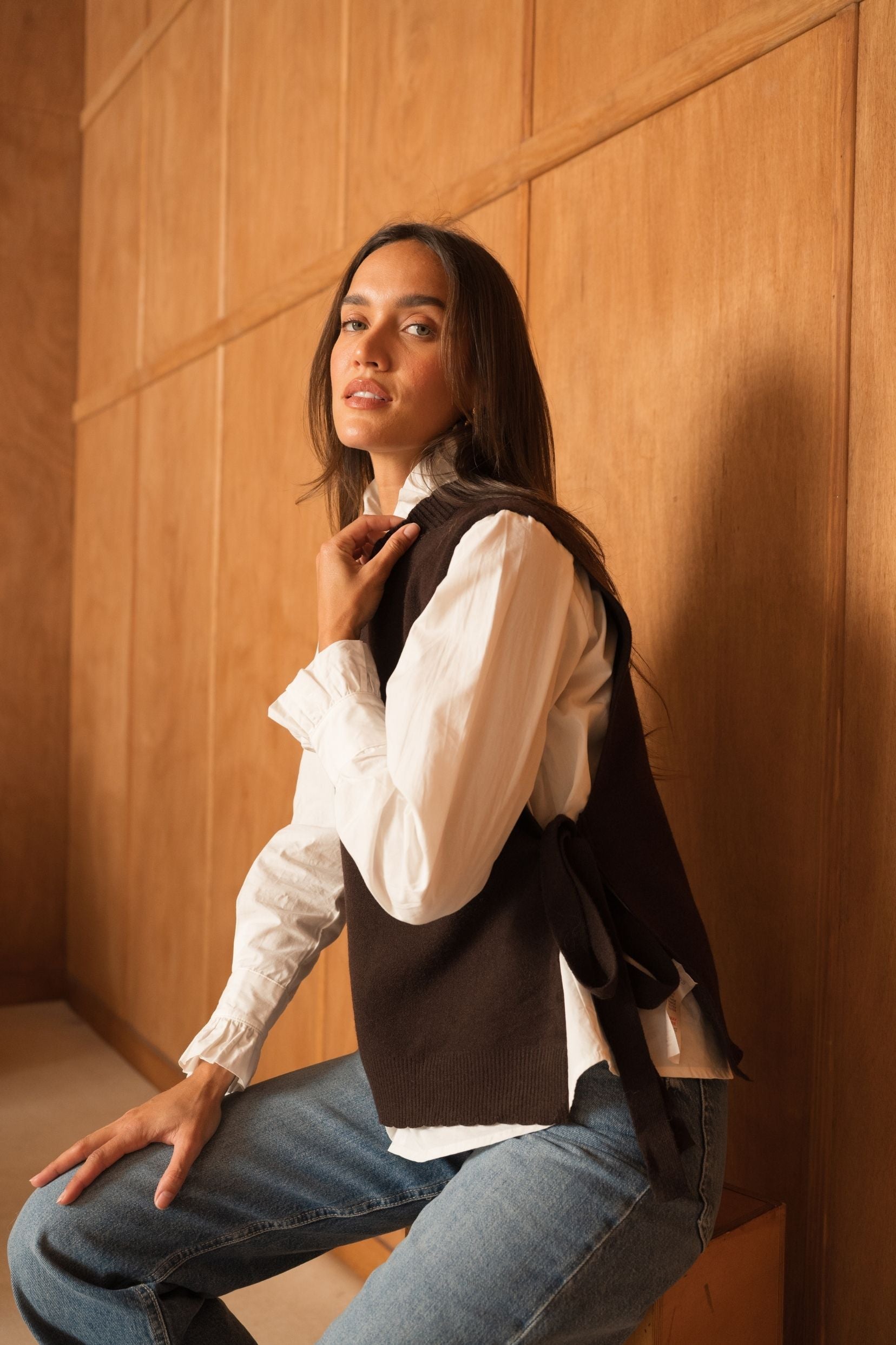 Pull Emilie Marron