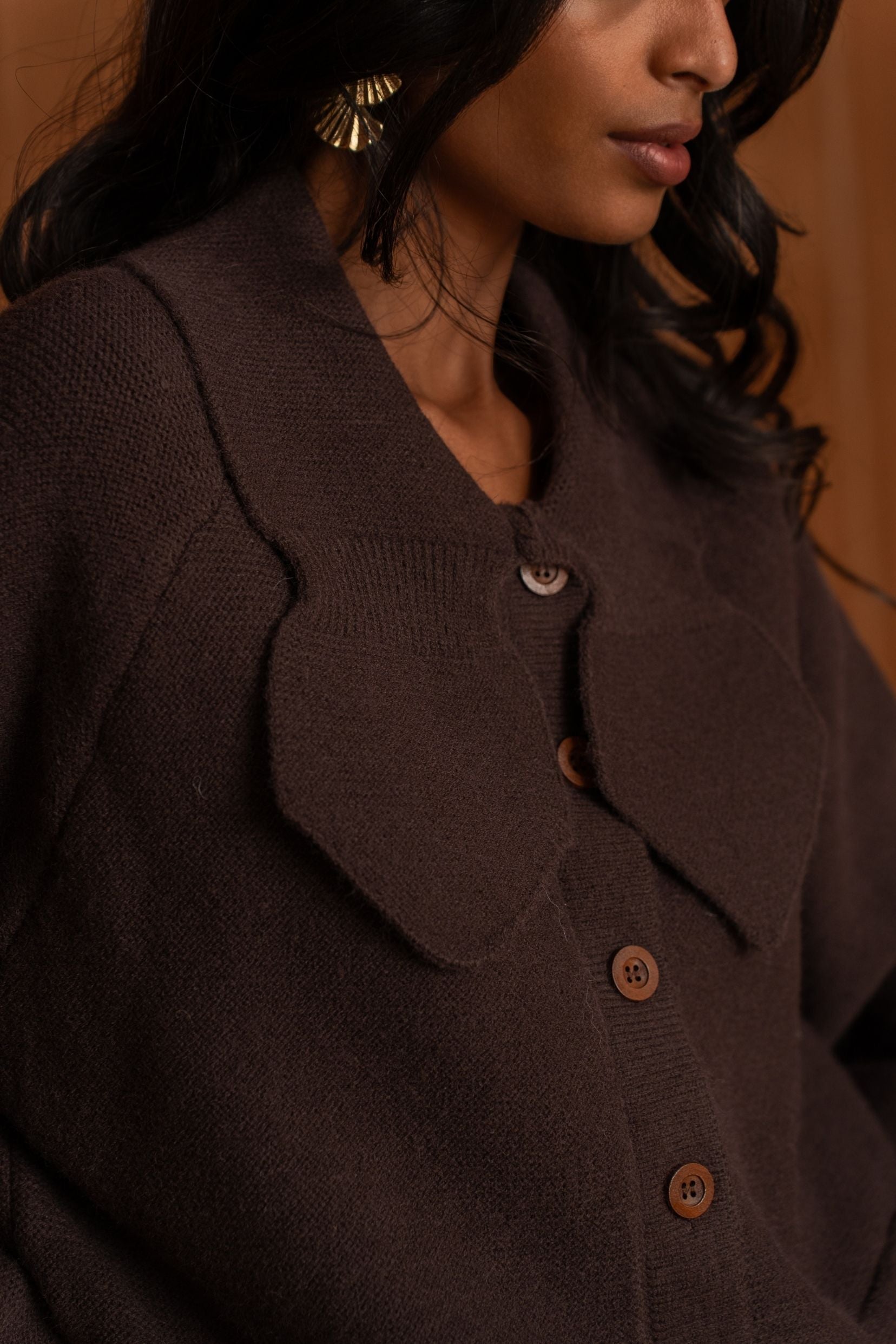 Pull Ingrid Marron