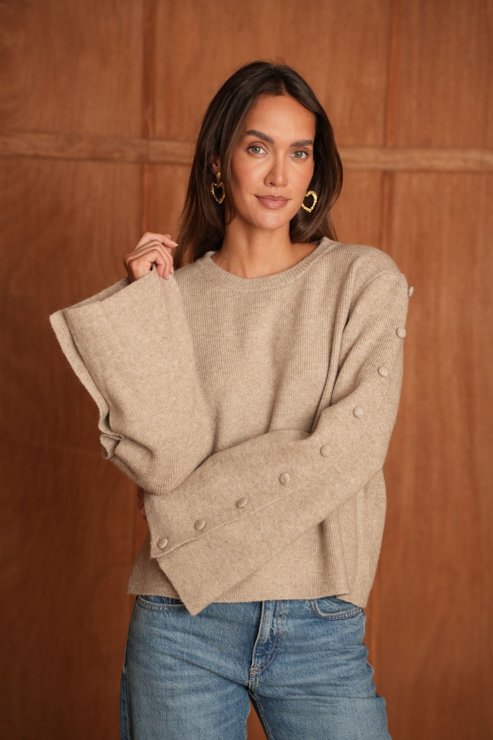 Pull Lenny Beige