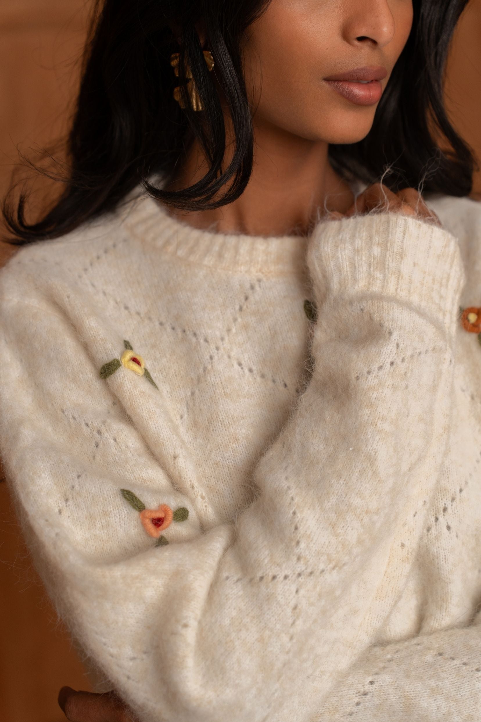 Pull Léonard Ecru