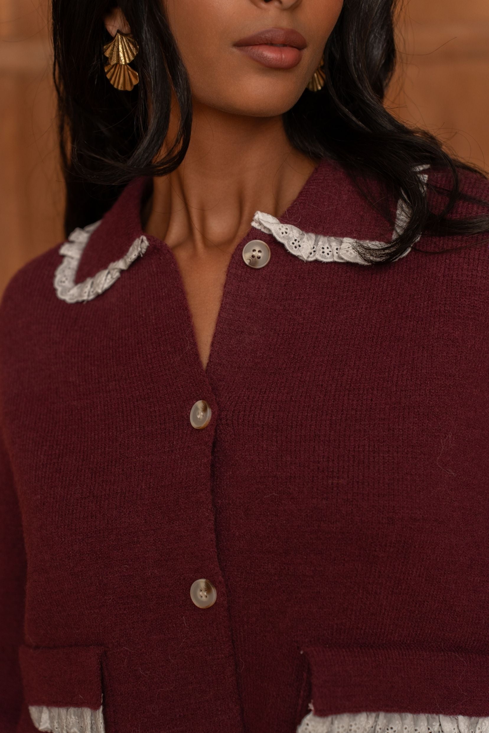 Pull Manon Bordeaux