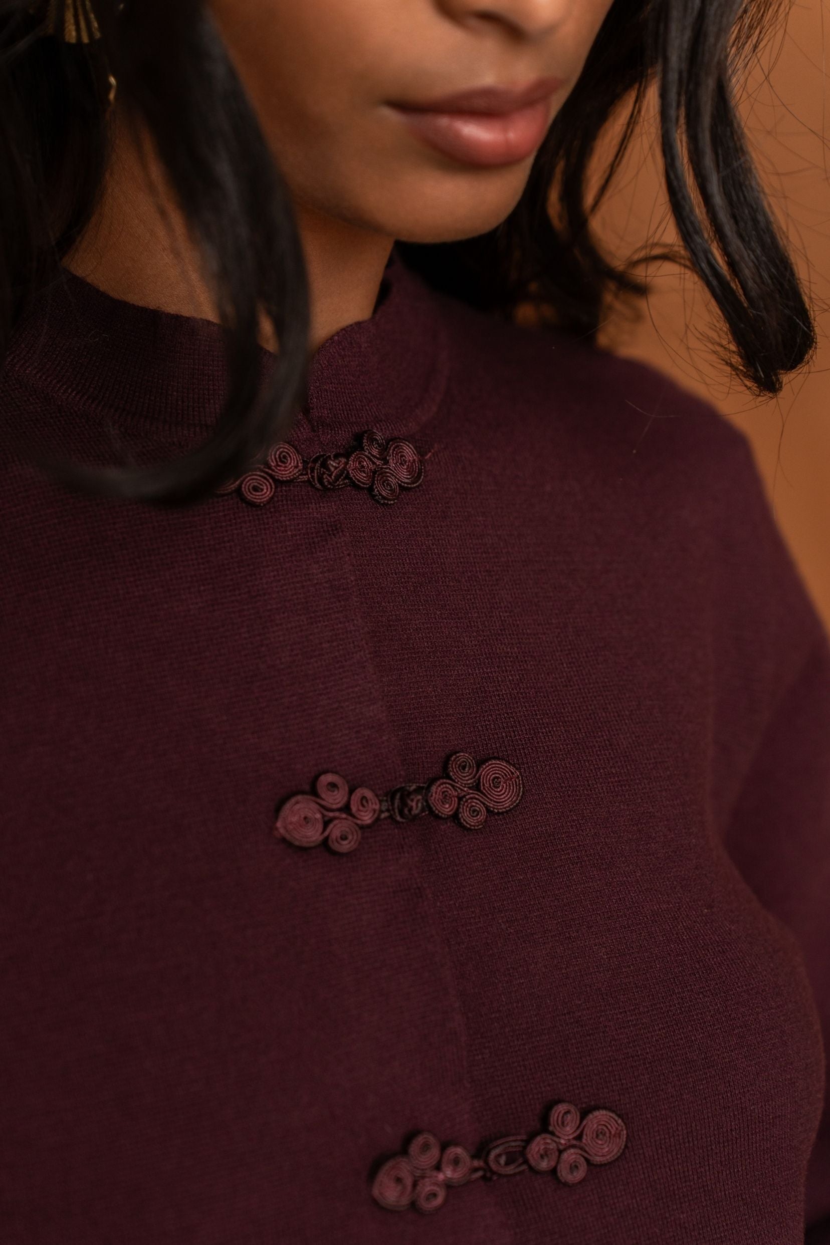 Pull Olympe Bordeaux