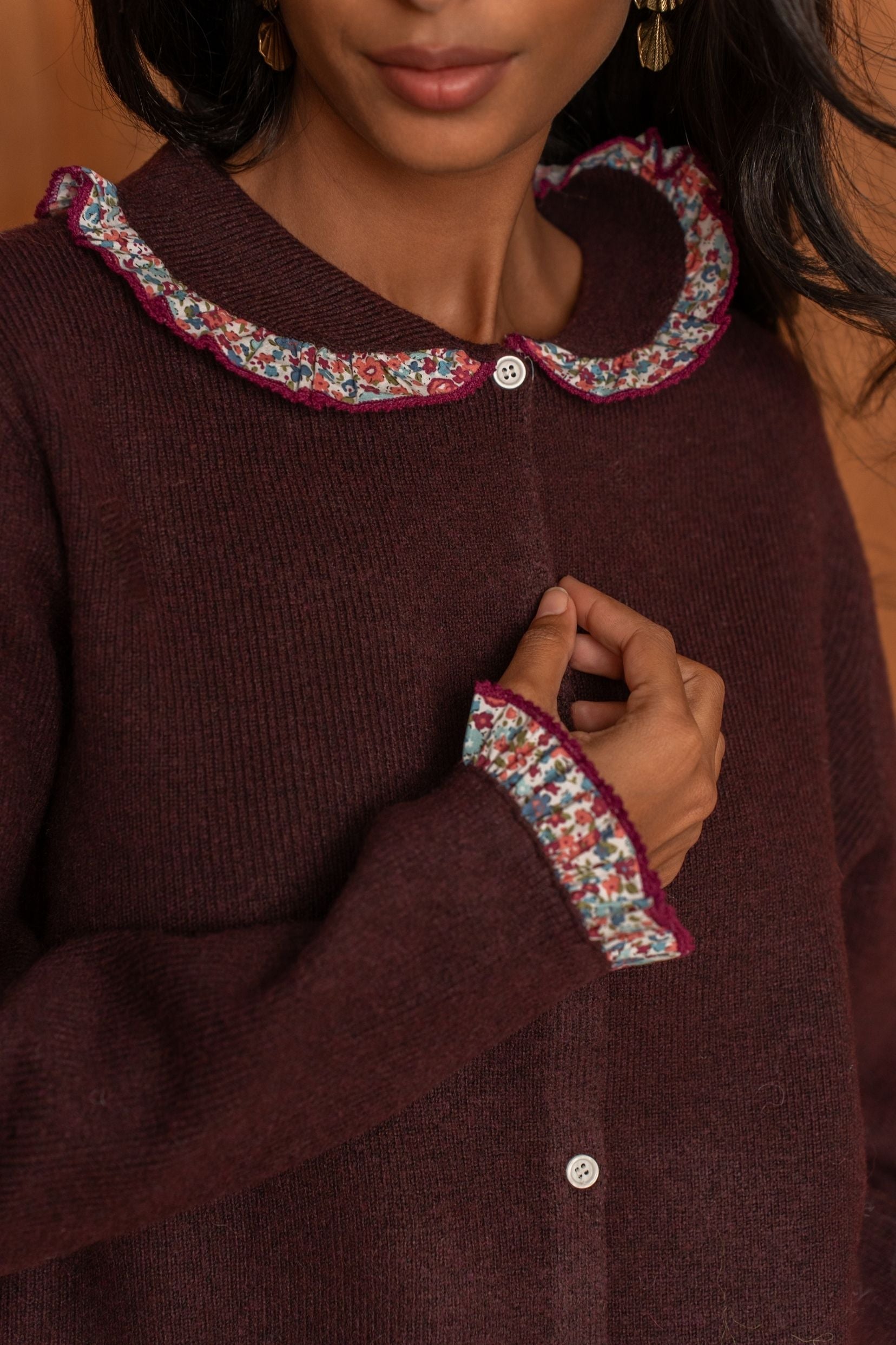 Pull Selene Bordeaux