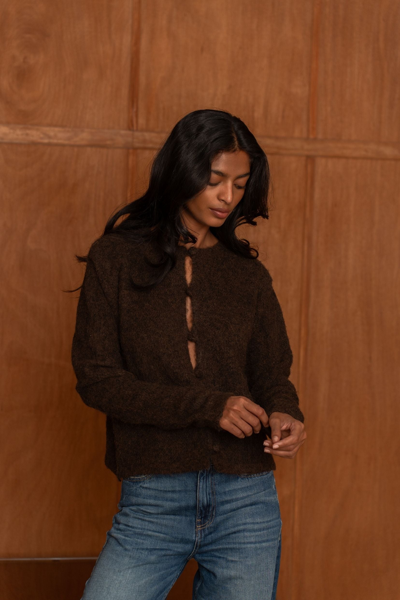 Pull Solal Marron