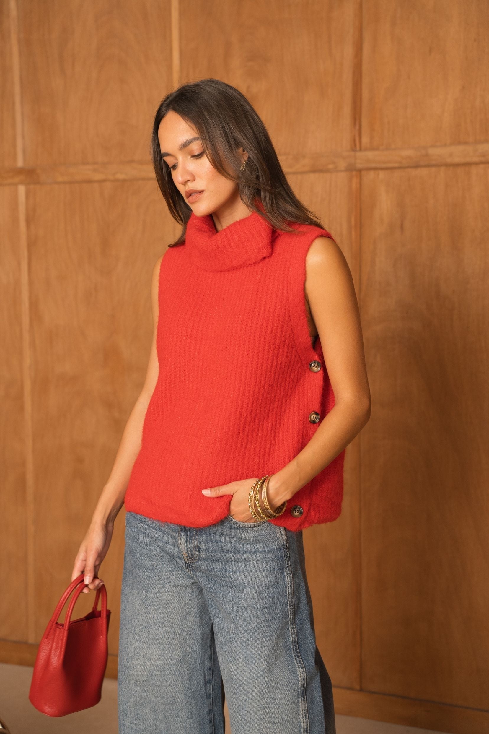 Pull Sophie Rouge