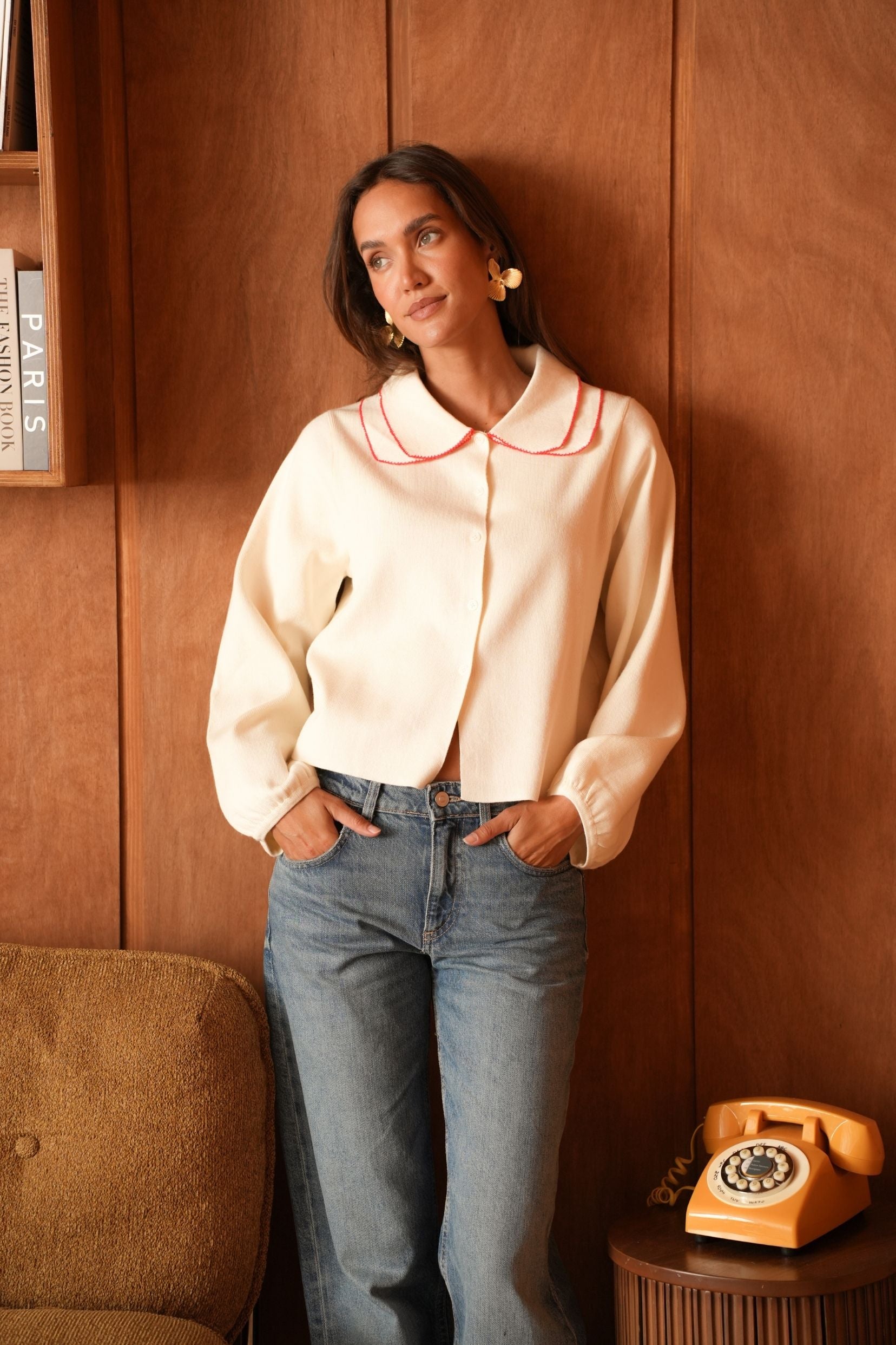 Pull Valentin Ecru