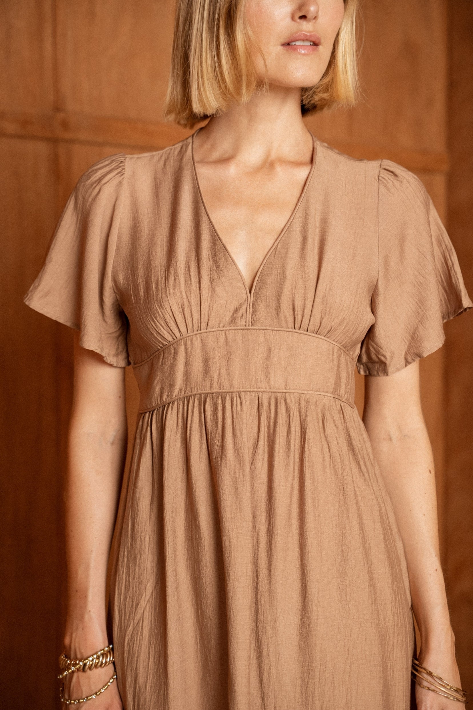 Robe Alice Camel