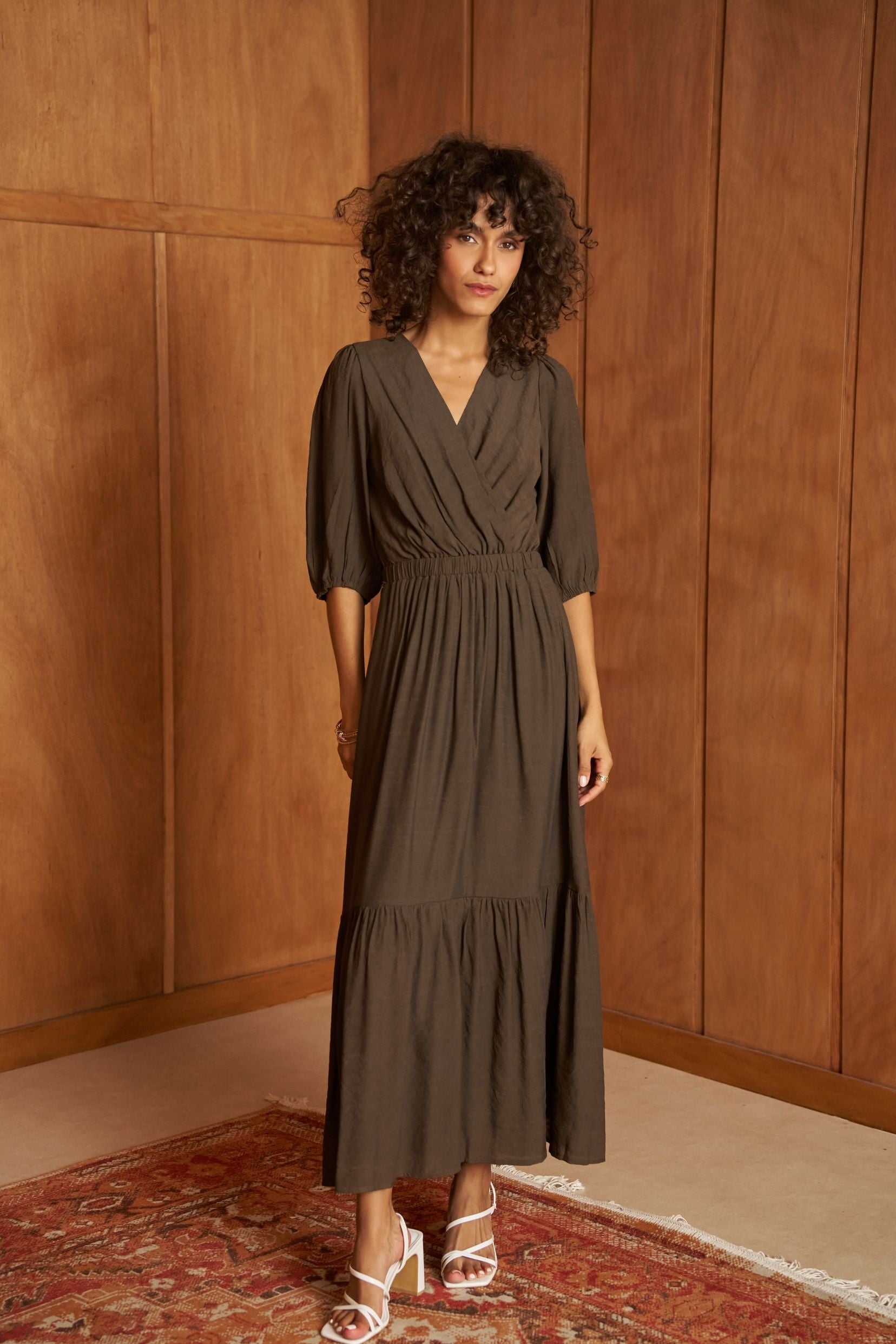 Robe Clara Kaki