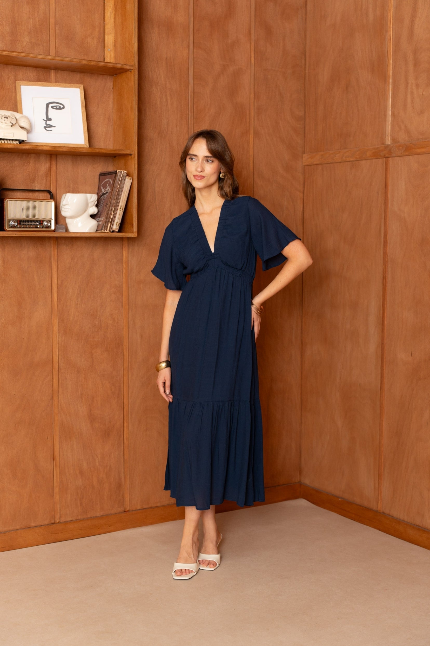 Robe Élise Marine
