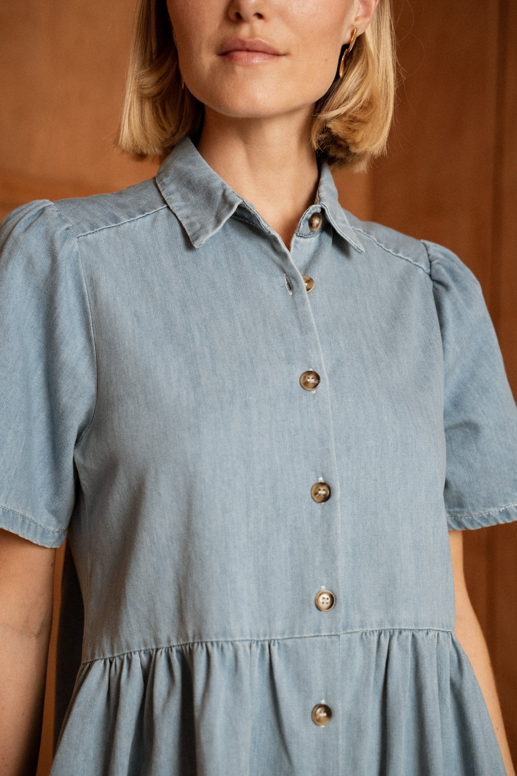 Robe Pauline Denim Clair