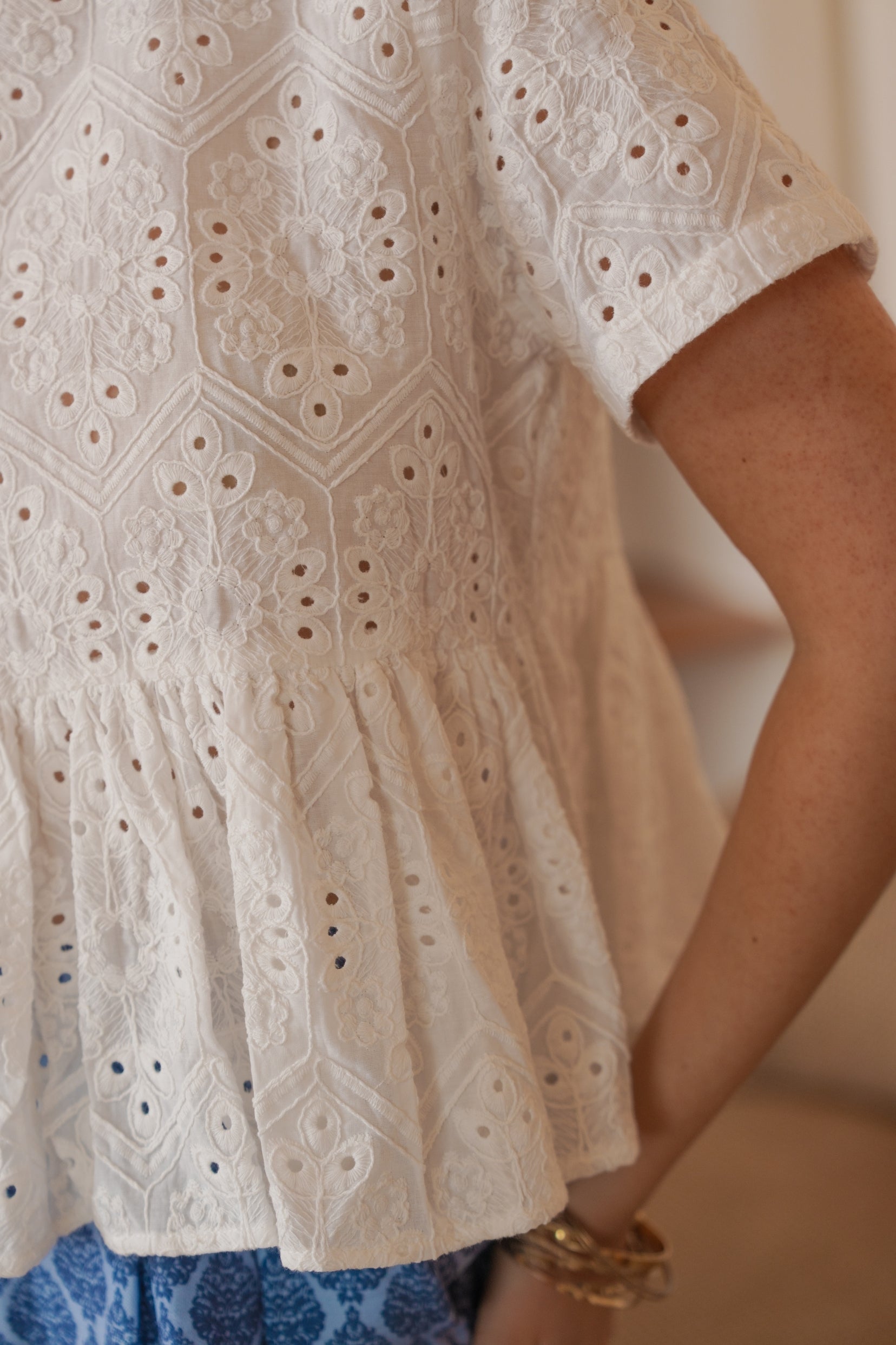 Top Arielle Broderie