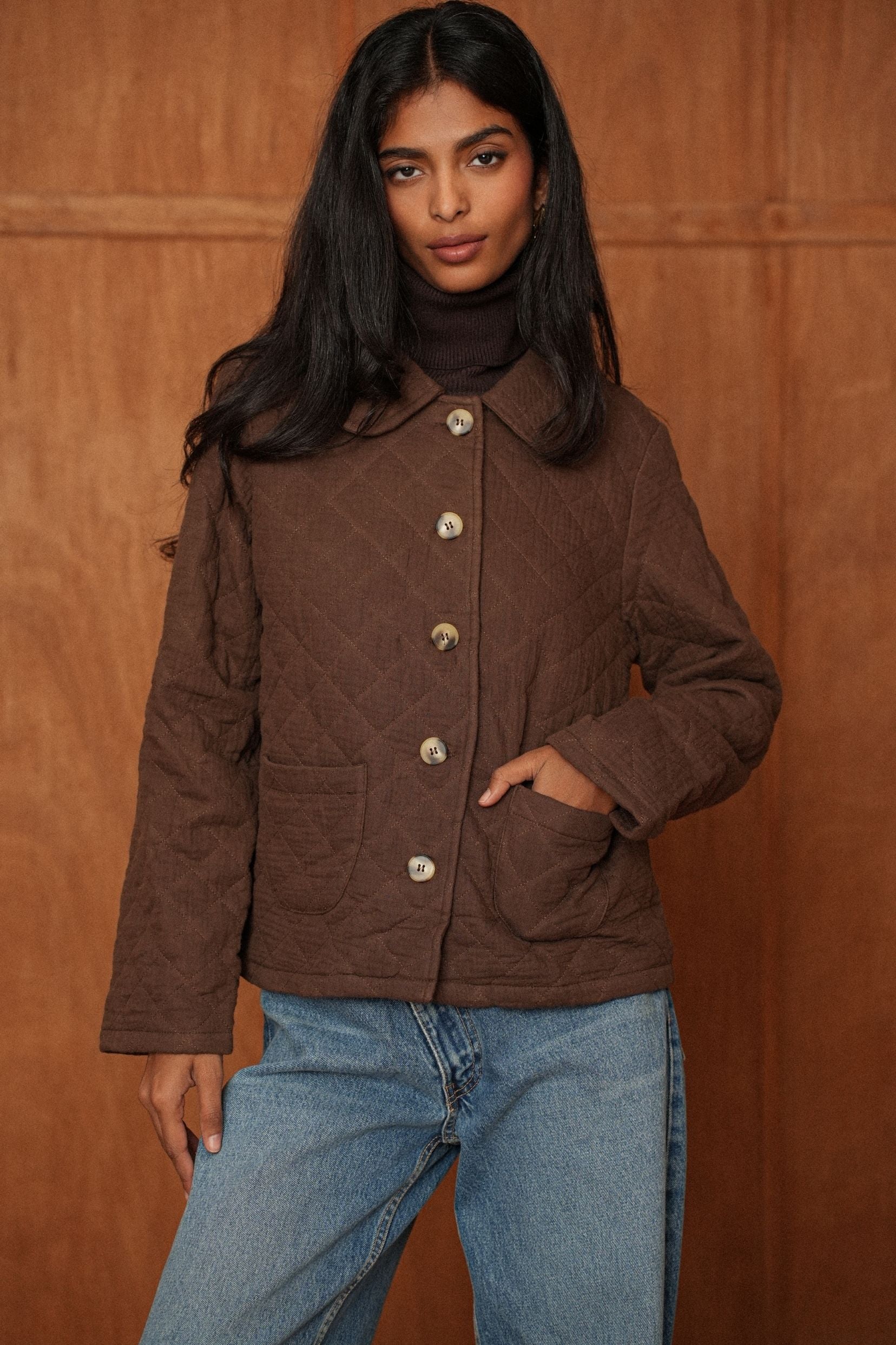Veste Patricia Marron